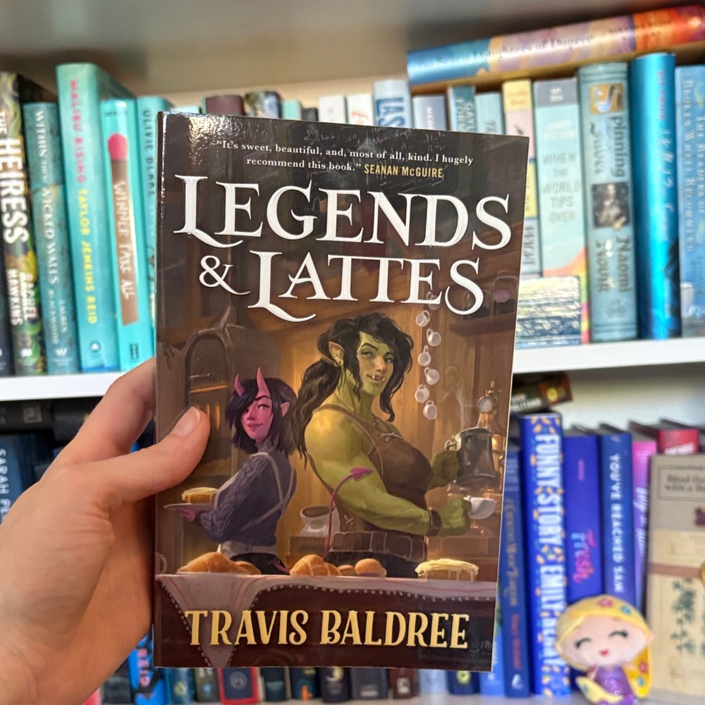 Legends & Lattes by Travis Baldree Paperback new First Edition